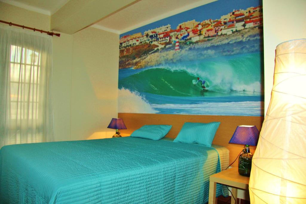 Supertubos Beach Hostel Atouguia Da Baleia Luaran gambar